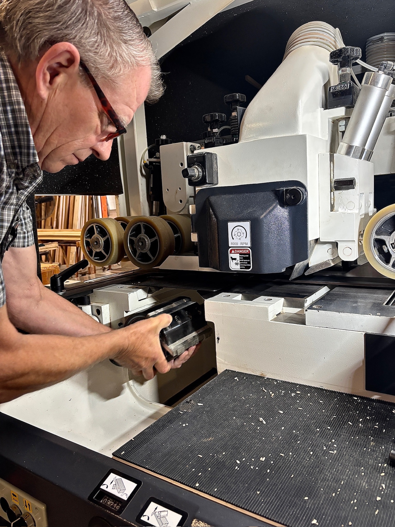 MOULDING MACHINE SETUP